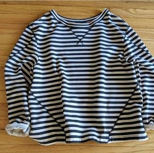 Marc by Marc Jacobs Black & Cream Striped Sweater